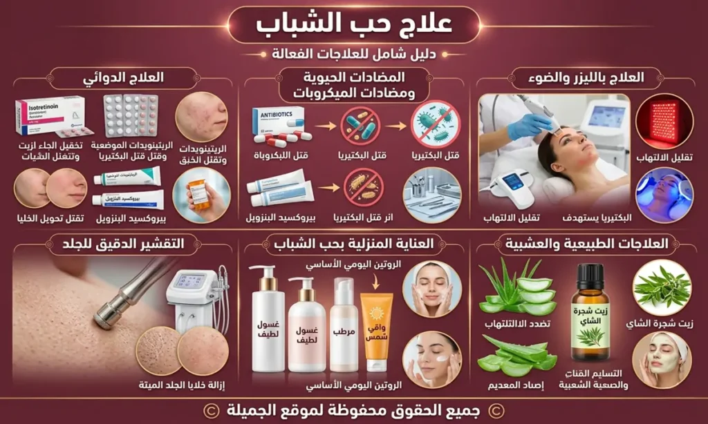 علاج حب الشباب